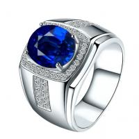 Anillo de dedo de aleación de Zinc de cristal, con Cristal, Joyería & con diamantes de imitación, más colores para la opción, Vendido por UD