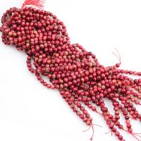 Tiger Eye Beads, Round, polished, DIY red 