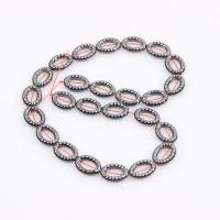 Non Magnetic Hematite Beads, Oval, plated, DIY 