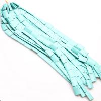 Synthetic Turquoise Beads, Synthetic Blue Turquoise, Rectangle, polished, DIY 