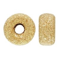 Brass Spacer Beads, Rondelle, 14K gold-filled golden 
