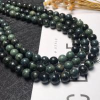Jaspis Kambaba Perlen, Kambaba Jaspis, rund, poliert, nachhaltiges & DIY & verschiedene Größen vorhanden, grün, verkauft von Strang