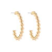 Zinc Alloy Stud Earring, gold color plated, DIY & for woman 