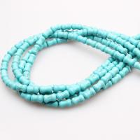 Synthetic Turquoise Beads, Synthetic Blue Turquoise, polished, DIY, dark green 