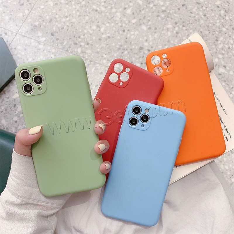 Mobile Phone Cases, Silicone, Rectangle, injection moulding, durable & different styles for choice, more colors for choice, Sold By PC