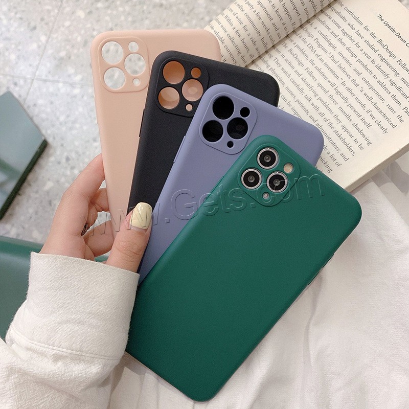 Mobile Phone Cases, Silicone, Rectangle, injection moulding, durable & different styles for choice, more colors for choice, Sold By PC