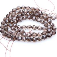 Natural Smoky Quartz Beads, polished, DIY & faceted, tan 