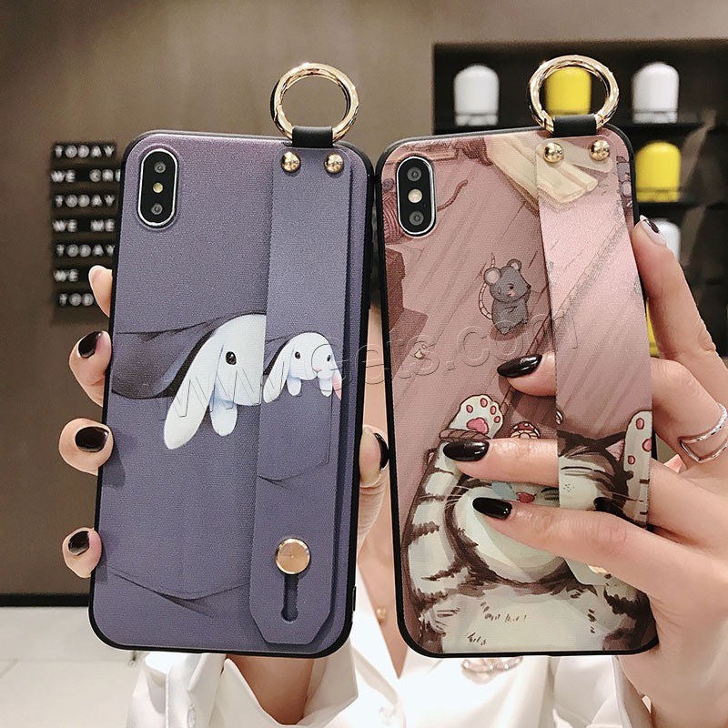 Mobile Phone Cases, Acrylic, Rectangle, injection moulding, durable & different styles for choice, more colors for choice, Sold By PC