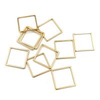 Stainless Steel Pendants,  Square, plated, DIY 
