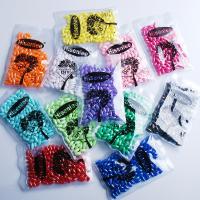 Perles acryliques plaquée, Acrylique, tambour, goutté d'époxy, DIY, plus de couleurs à choisir Vendu par sac