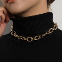Zinc Alloy Necklace, plated, fashion jewelry 
