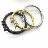 Bracelet en acier inoxydable, dragon, Placage, unisexe, plus de couleurs à choisir Environ 7.6 pouce, Vendu par PC