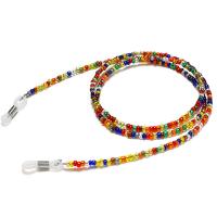 Seedbead Glasses Chain, with Silicone, anti-skidding 700mm .55 Inch 