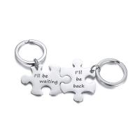 Stainless Steel Key Clasp, fashion jewelry & Unisex 