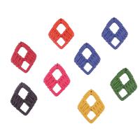 純色のプラスチック製ペンダント, プラスチック, メッキ, DIY, 無色 10パソコン/バッグ, 売り手 バッグ