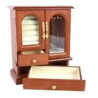 Multifunctional Jewelry Box, Pine, with Middle Density Fibreboard, durable & multilayer 