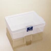 Boîte de rangement, plastique, durable & Épaissir, blanc Vendu par PC