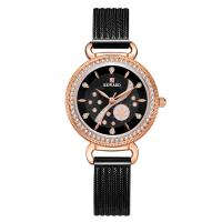 Reward® Watch Collection, Zinc Alloy, with Glass & Stainless Steel, Chinese movement, plated, fashion jewelry & waterproof 
