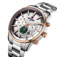 Collection de montres Reward®, alliage de zinc, avec acier inoxydable, mouvement chinoise, Placage, bijoux de mode & imperméable, plus de couleurs à choisir  Vendu par PC