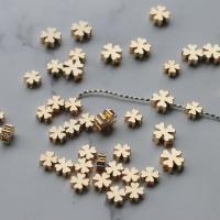 perla de cobre, metal, color del oro de la alta calidad chapado, Bricolaje & diverso tamaño para la opción, dorado, Vendido por UD