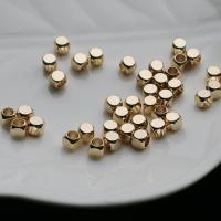 perla de cobre, metal, color del oro de la alta calidad chapado, Bricolaje & diverso tamaño para la opción, dorado, 50PCs/Bolsa, Vendido por Bolsa