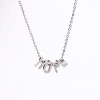 Stainless Steel Jewelry Necklace, fashion jewelry & Unisex, silver color, 45cm 