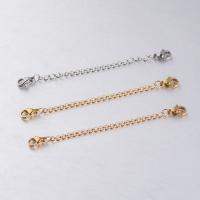 Stainless Steel Extender Chain, fashion jewelry & DIY 7cm 