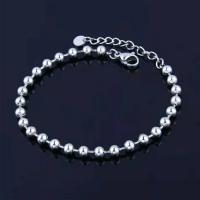 Titanium Steel Bracelet & Bangle, fashion jewelry & for woman, silver color 