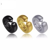 Titanium Steel Earring Clip, plated, fashion jewelry & Unisex 