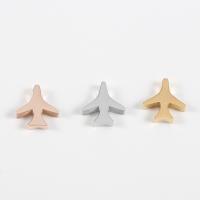 Stainless Steel Beads, Airplane, DIY Approx 1.9mm 