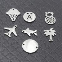 Stainless Steel Charm Connector, fashion jewelry & DIY 