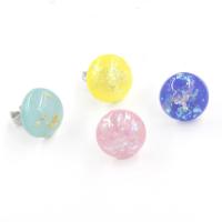 Stainless Steel Stud Earring, with Opal, fashion jewelry 12MM 