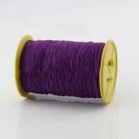 látex cuerda, Sostenible & Respirable & elástico, color mixto, 0.5mm, 500m/Carrete, Vendido por Carrete