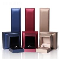 PU Leather Multifunctional Jewelry Box, with Velveteen 