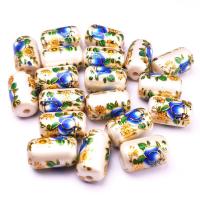 Harz Perlen Schmuck, Zylinder, DIY, 8x20mm, verkauft von Strang