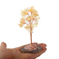 Богатое дерево украшения, Природный кварцевый, Дерево, для дома и офиса, Много цветов для выбора продается PC
