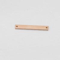 Stainless Steel Connector Bar, Rectangle, DIY Approx 1.4mm 