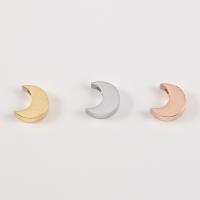 Stainless Steel Beads, Moon, DIY Approx 1.9mm 