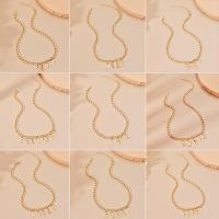 Zinc Alloy Necklace, plated, for woman .35 Inch 