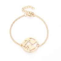 Fashion Zinc Alloy Bracelets, plated, for woman 25mm .29 Inch 