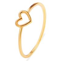Brass Finger Ring, plated & for woman 20mm 
