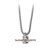 Titanium Steel Sweater Necklace, for man Approx 23.62 Inch 