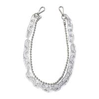 Plastic Waist Chain, with Titanium Steel, Double Layer & Unisex, 19.5mm Approx 23.62 Inch 