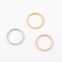 Stainless Steel Linking Ring, Round, DIY 15mm 