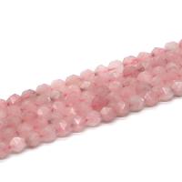 Natural Rose Quartz Beads, polished, DIY & faceted, pink 