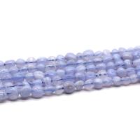 Natürliche violette Achat Perlen, Violetter Achat, poliert, DIY & verschiedene Größen vorhanden, violett, verkauft von Strang