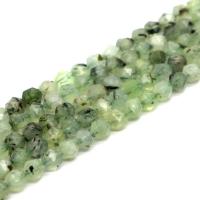 Prehnite Beads, Natural Prehnite, Rhombus, fashion jewelry & DIY & faceted, green 