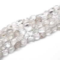 Natural Clear Quartz Beads, irregular, fashion jewelry & DIY, white, 8mmu00d712mm (about 32 pieces) 