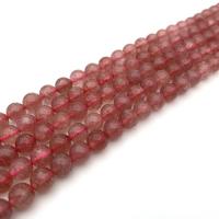 Strawberry Quartz Beads, Round, fashion jewelry & DIY  