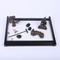 resina Zen Sandbox Ornament, para el hogar y la oficina, 350x265x100mm, Vendido por UD